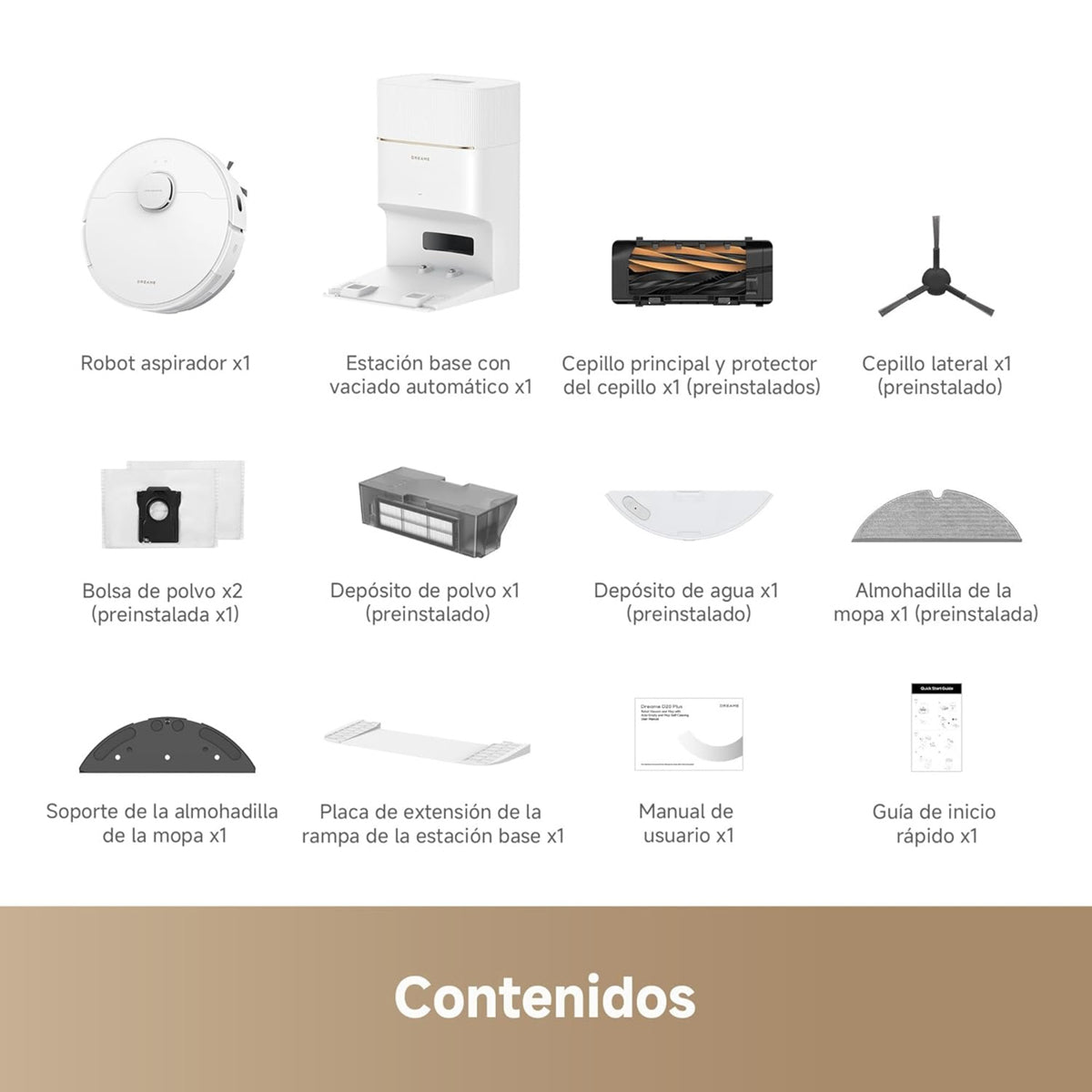 Dreame D20 Plus – Navegación avanzada y vaciado automático inteligente
