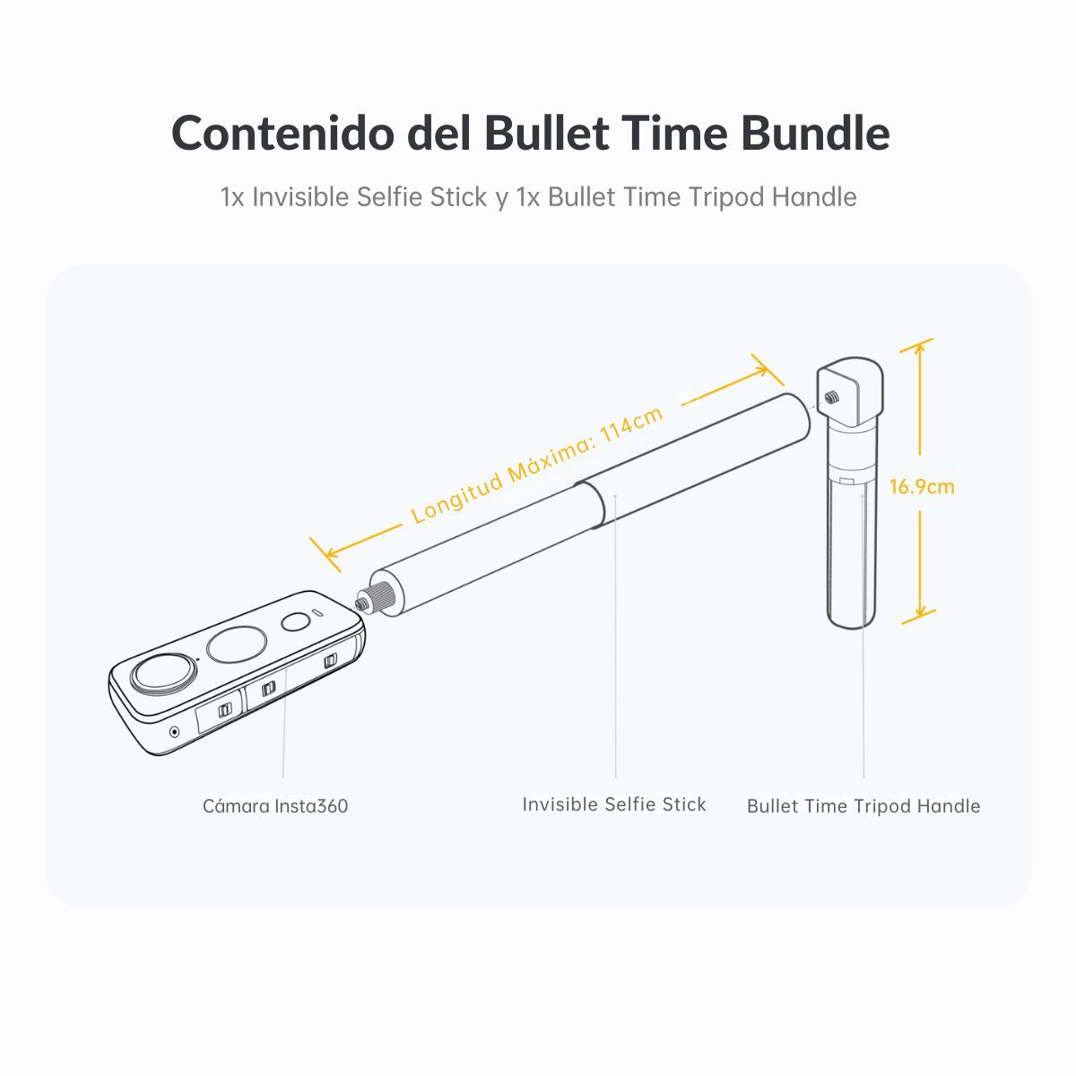 Kit de accesorios con Bullet-Time