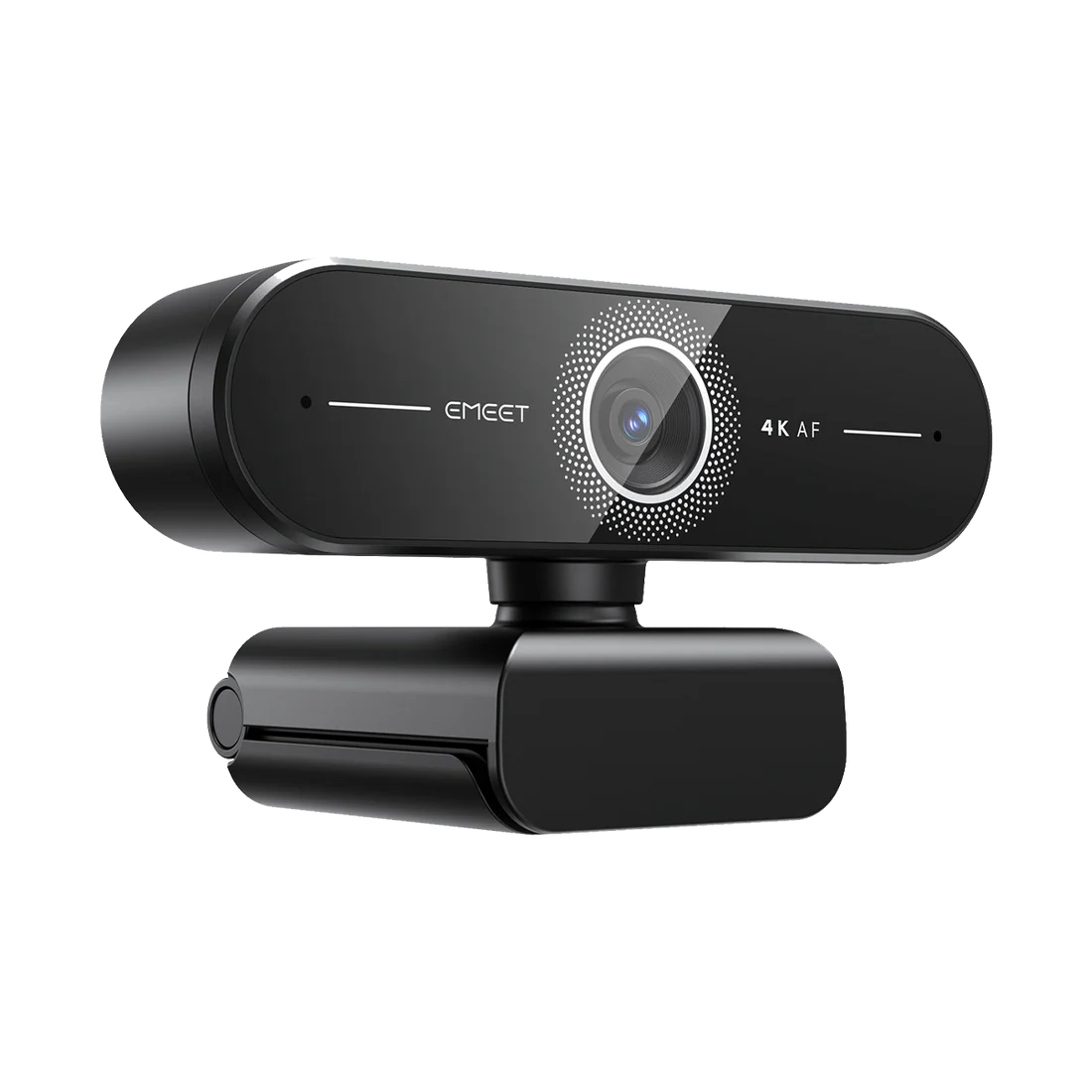 eMeet C60E 4K – Webcam Ultra HD con Autofocus Inteligente y Micrófonos Duales