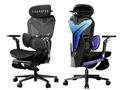 LiberNovo - Silla de oficina ergonómica dinámica – Cómoda silla de computadora ajustable con soporte lumbar adaptable, reclinación de 160° y columna elástica integrada para comodidad