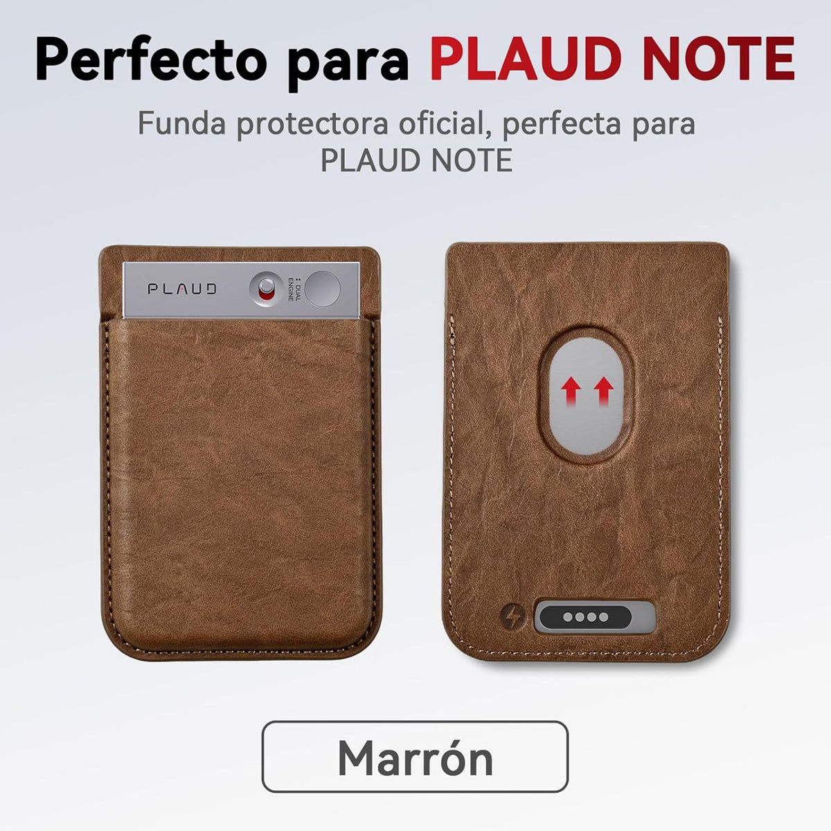 PLAUD NOTE Case Brown