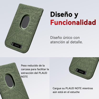 PLAUD NOTE Case Green