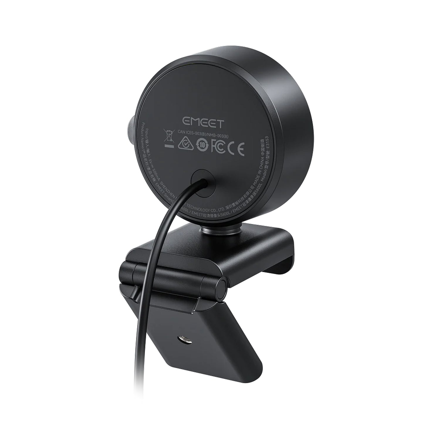 eMeet SmartCam S600L – Webcam 4K para Streaming y Creación de Contenido