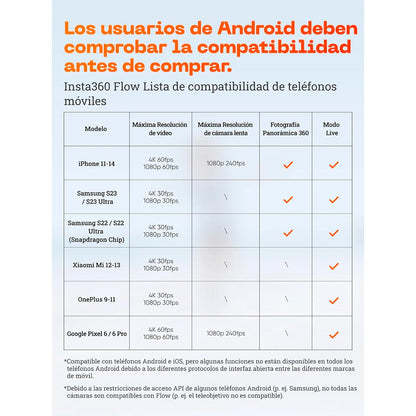 Insta360 Flow Standard Bundle Gris