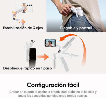 Insta360 Flow 2 AI Tracker Bundle / Summit White