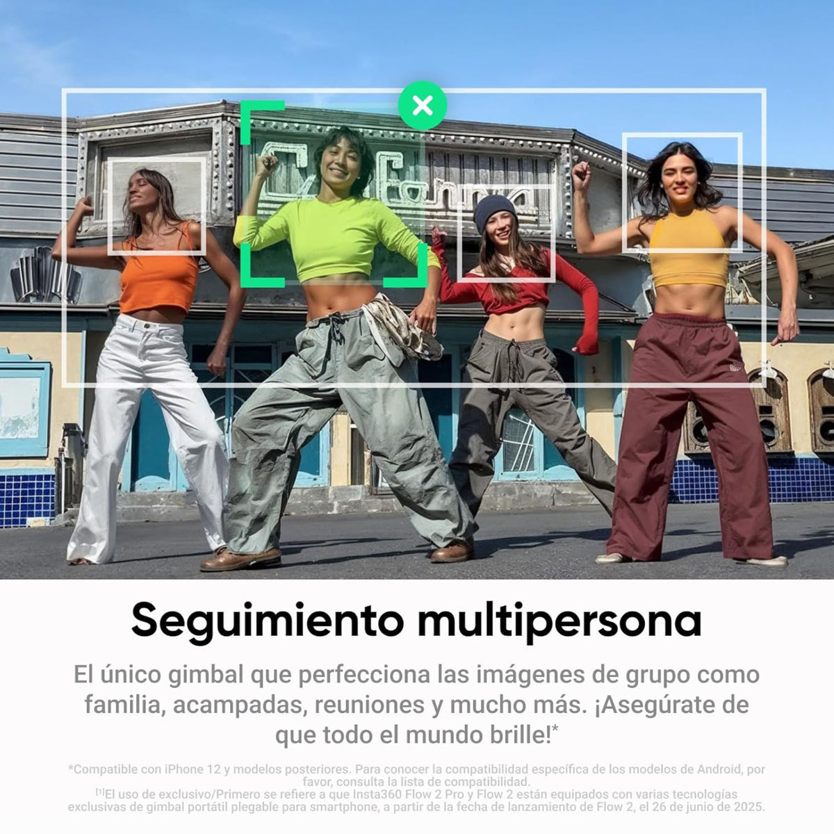 Insta360 Flow 2 Standard Bundle Stone Gray