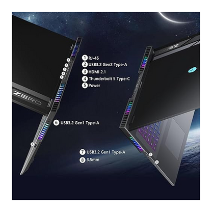 Laptop Zero 18 – Potencia extrema con Intel Core i9 y RTX 5070