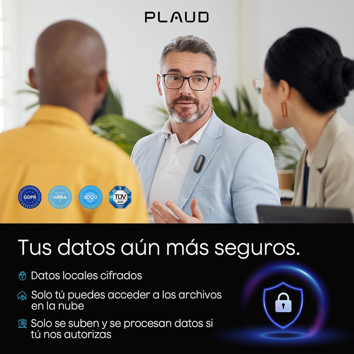 PLAUD NotePin Cosmic Gray