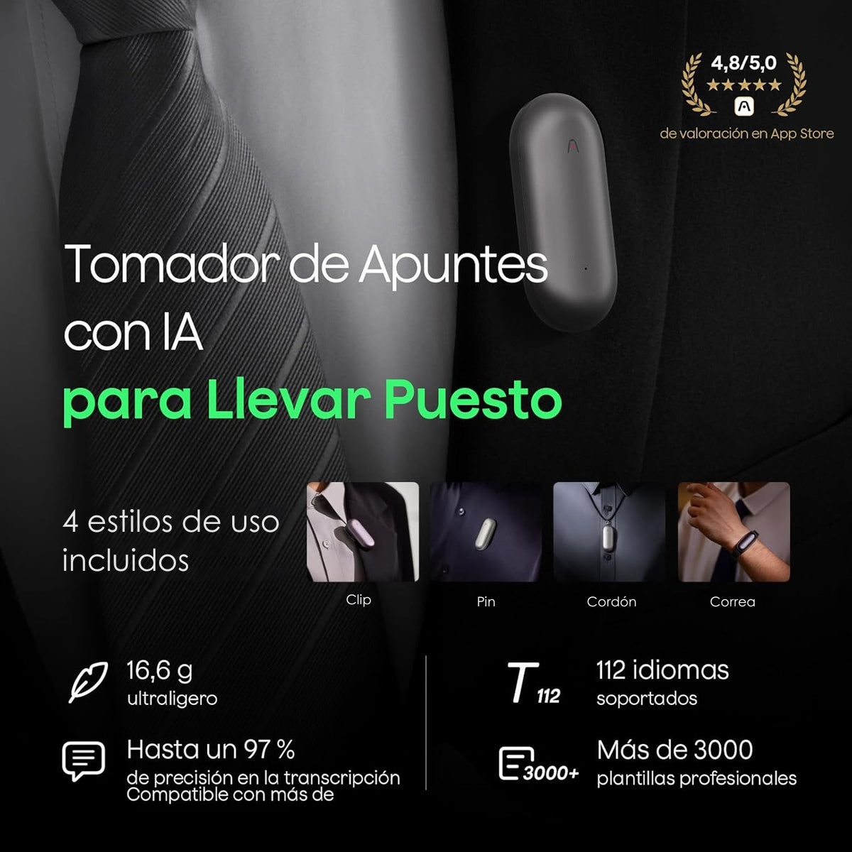 Kit NotePin Cosmic Gray