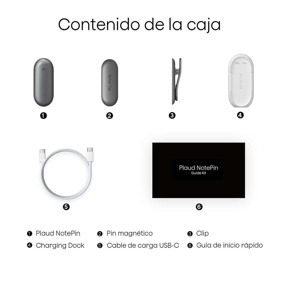 PLAUD NotePin Cosmic Gray