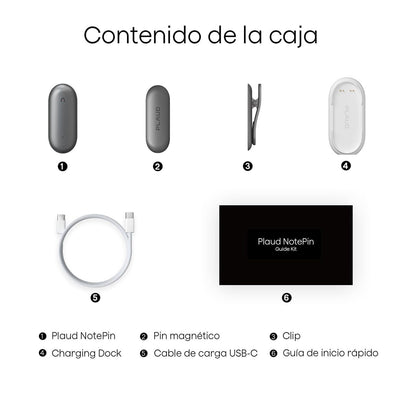 PLAUD NotePin Cosmic Gray