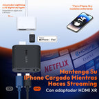 Adaptador HDMI XR para iPhone