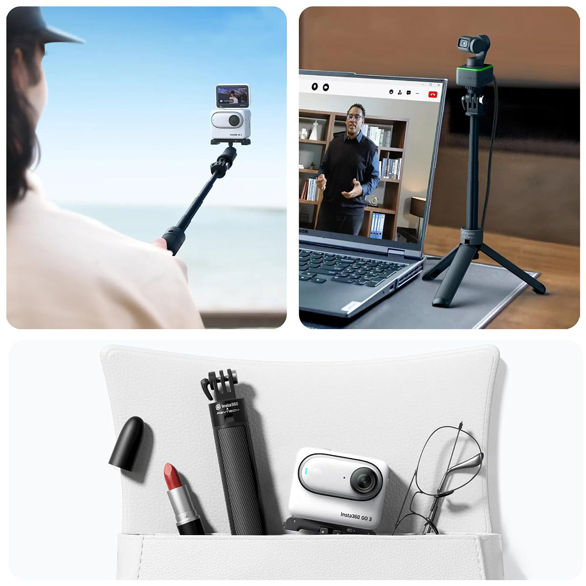 Mini 2-in-1 Tripod