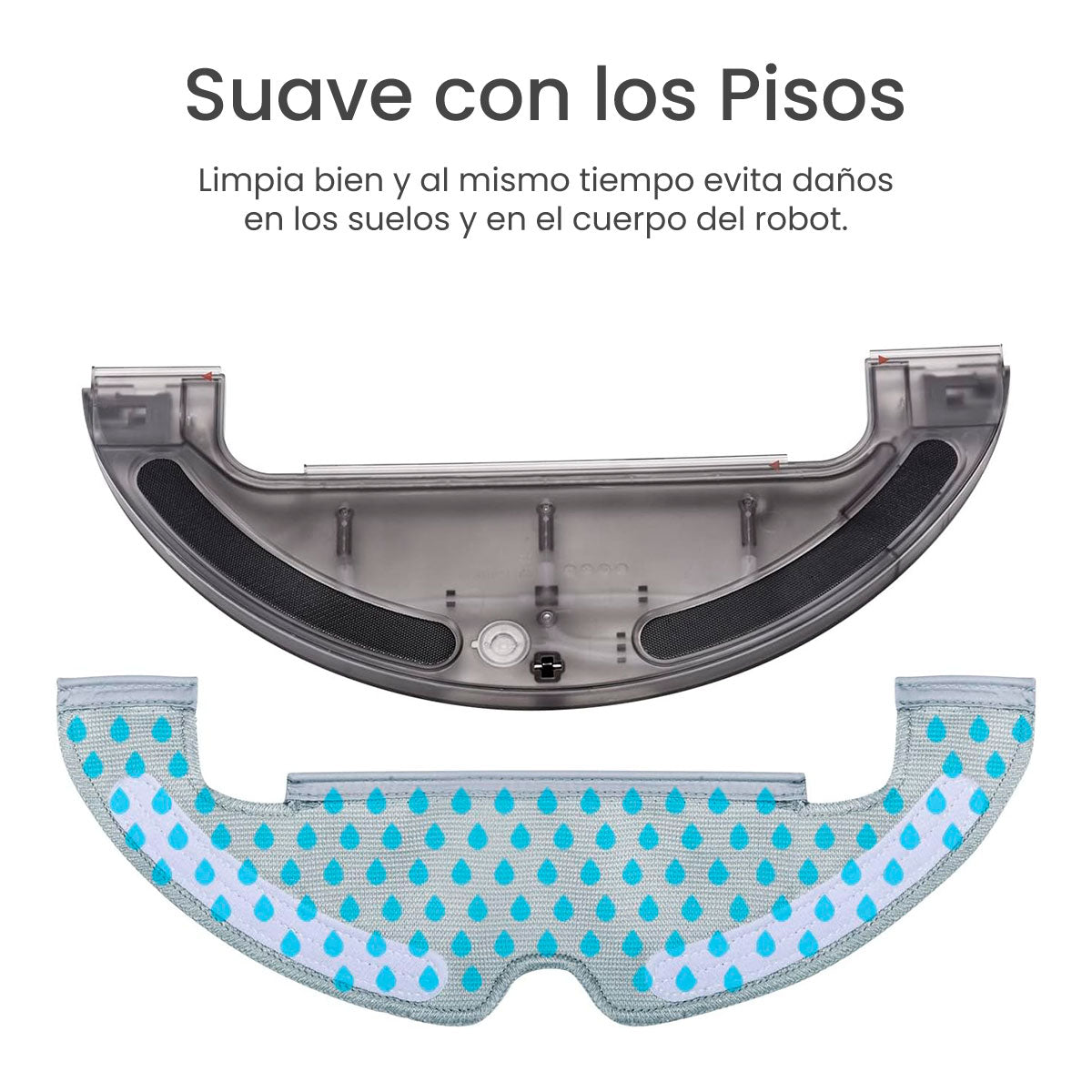 Almohadillas de Mopa para Dreame D10 Plus