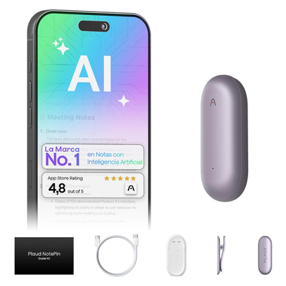 PLAUD NotePin Sunset Purple