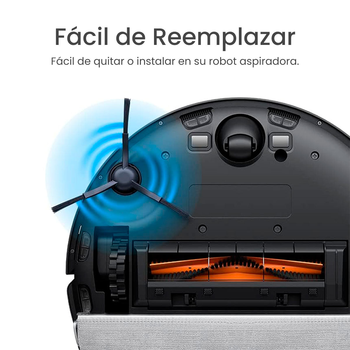 Side Brush (Black) - D9 Max