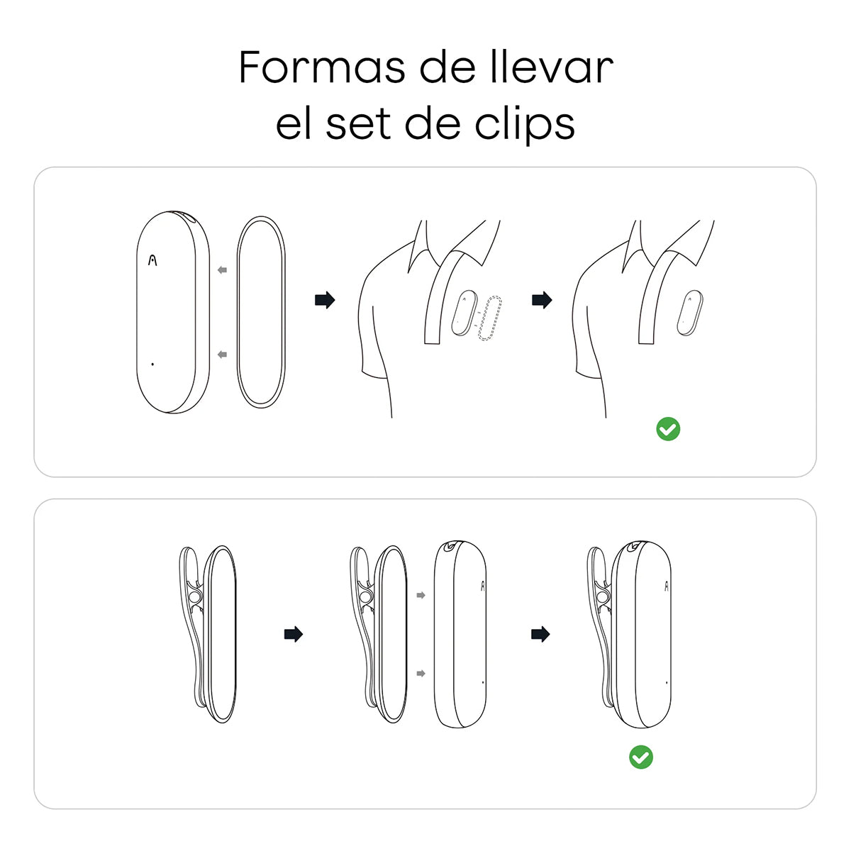 NotePin Clip& Magnetic Pin Silver