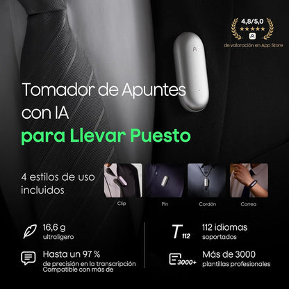 Kit NotePin Lunar Silver