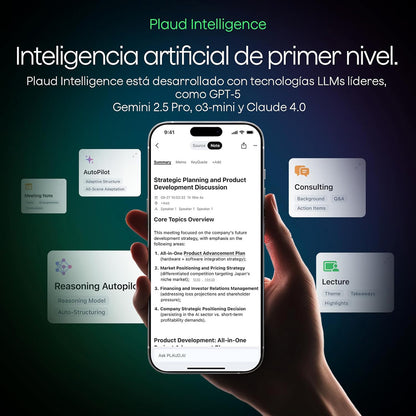 PLAUD NotePin Lunar Silver