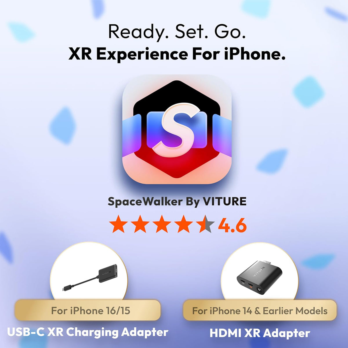 Adaptador XR con Head-Tracking – Potencia 3DoF y carga para iPhone 15/16