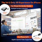 Adaptador XR con Head-Tracking – Potencia 3DoF y carga para iPhone 15/16